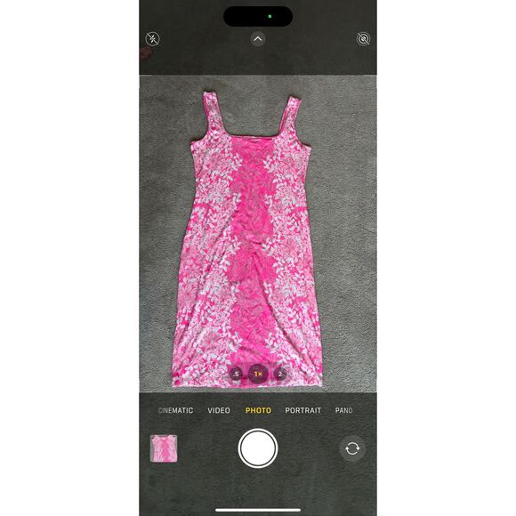 NWOT Lilly Pulitzer MICK  RIBBED DRESS, ROXIE PINK SHADOW, $168 B35 XL - Picture 3 of 8